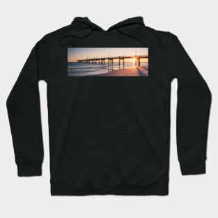 Okaloosa Fishing Pier Sunset Florida Hoodie